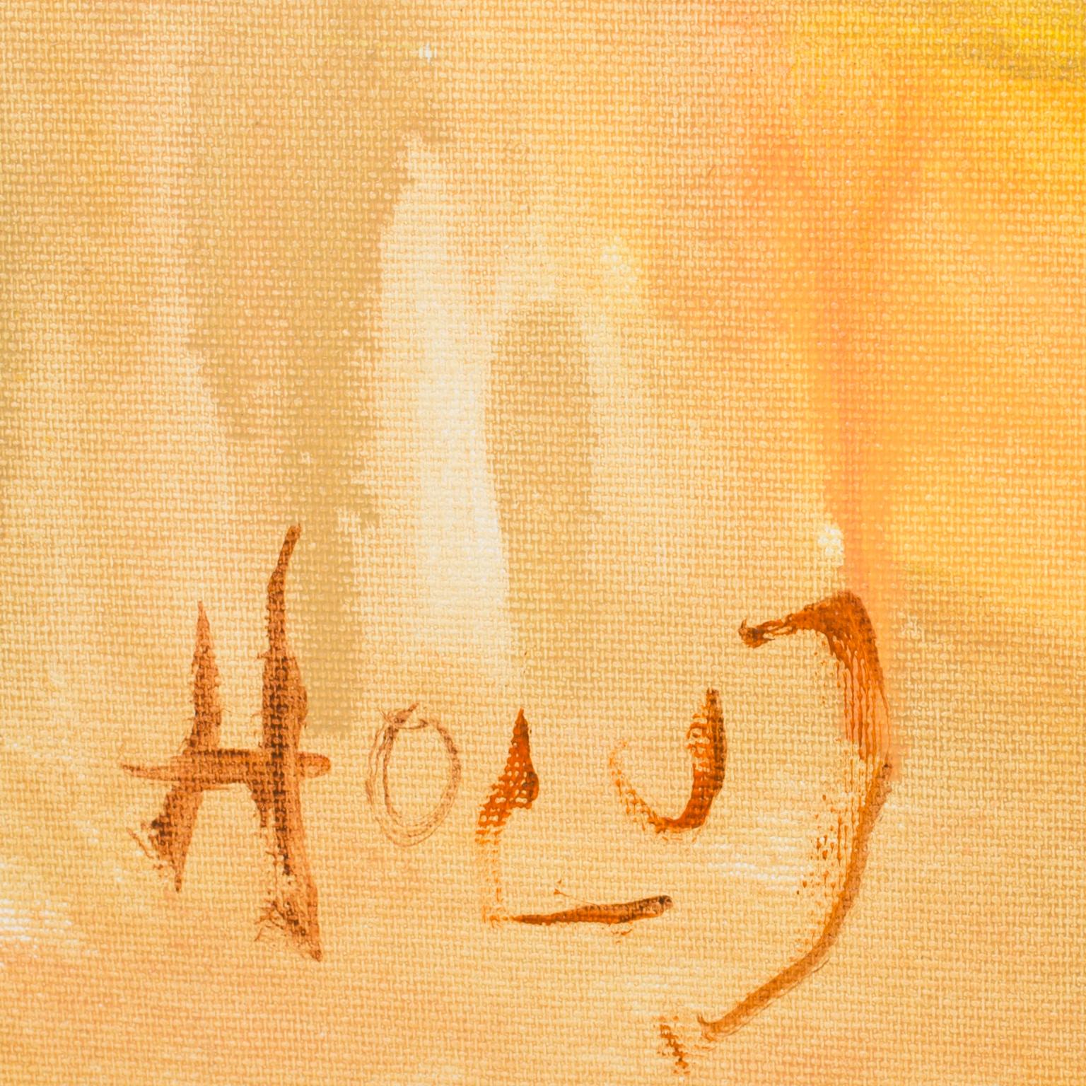 THOMAS HOLUJ, Oil on canvas, signed, dated 2013 vesro.