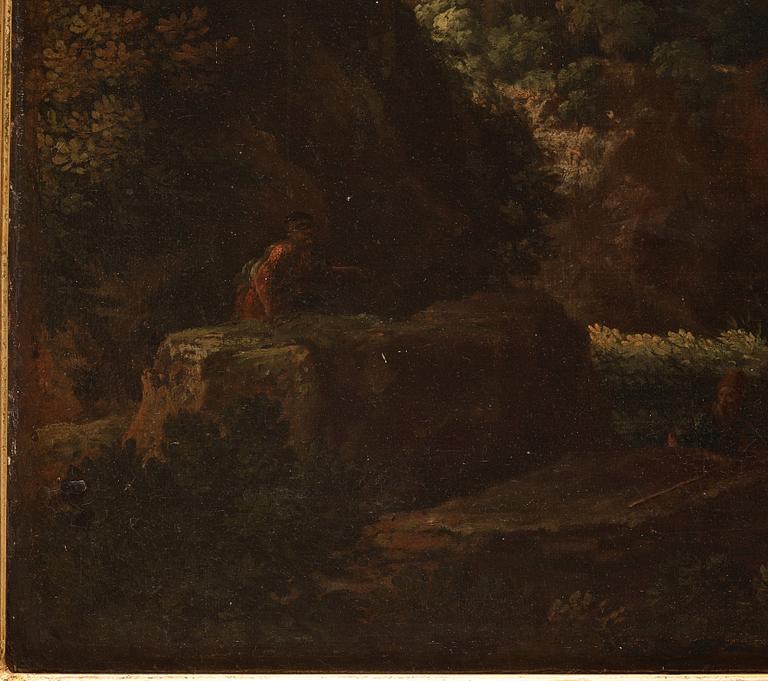 Gaspard Dughet Attributed to, GASPARD DUGHET, attributed to. Oil on canvas.