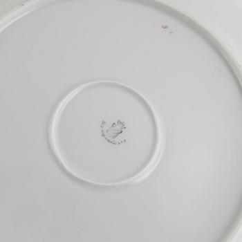 A 92-piece porcelain dinner service, Nymphenburg, Germany.