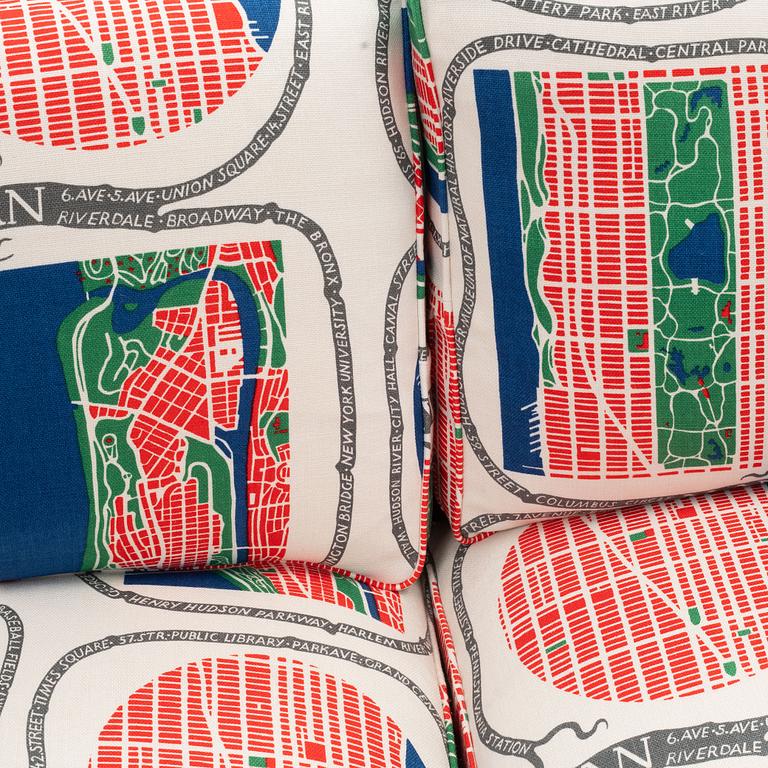 Josef Frank, soffa, modell 3031, Firma Svenskt Tenn.