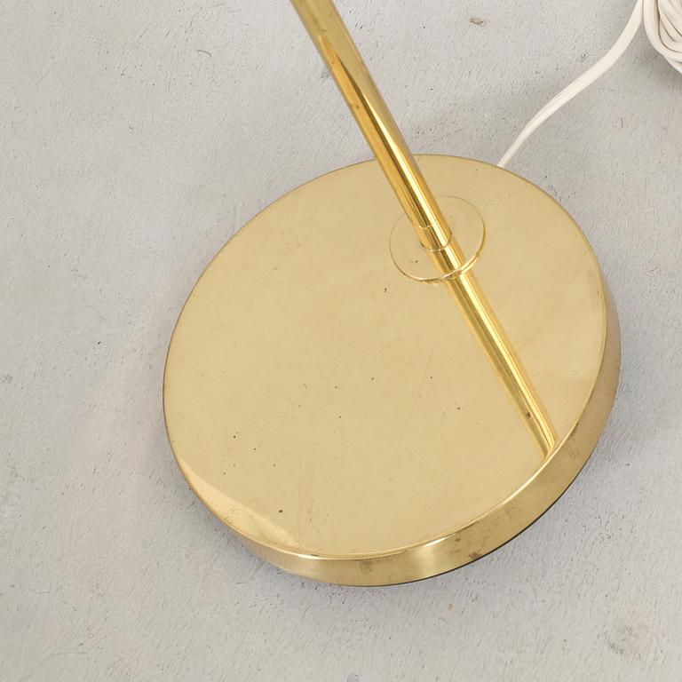 A Bergboms brass table lamp later part of the 20th century.