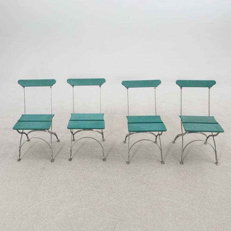 Garden group 4 pcs Grythyttan "Bryggeriserien" second half of the 20th century.