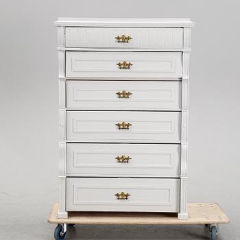 A painted dresser, early 20th Century.