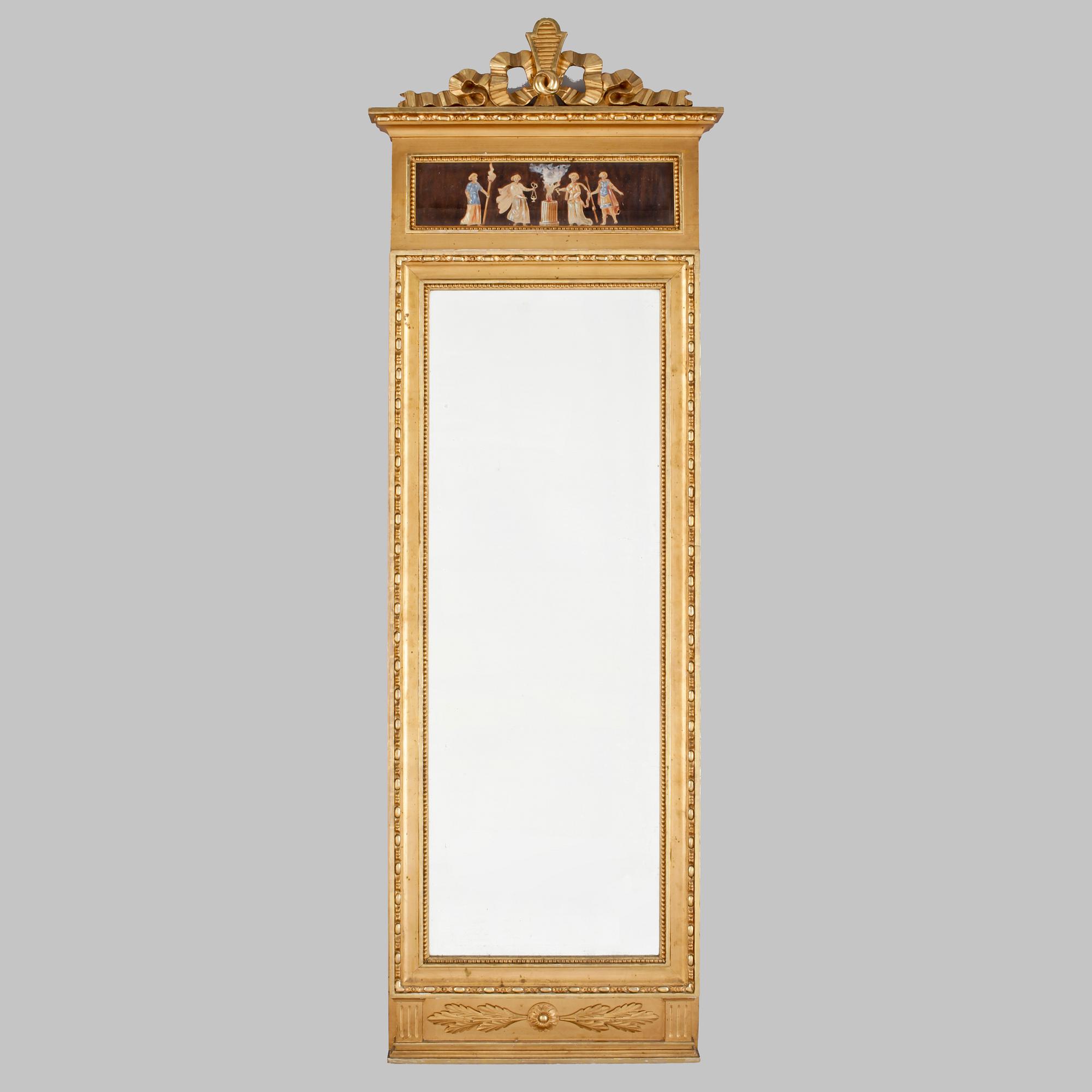 SPEGEL, gustaviansk stil, omkring år 1900.
