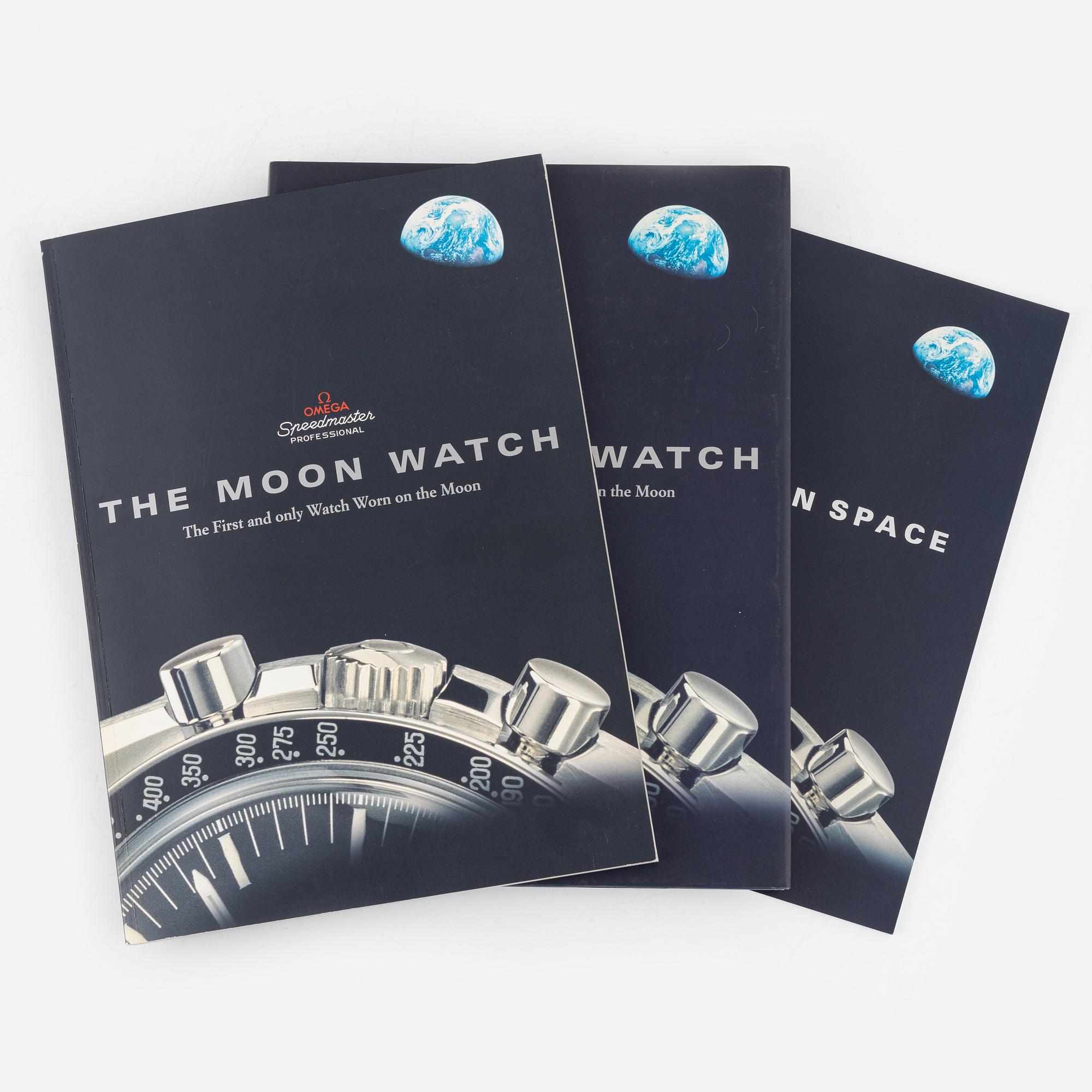 Books about OMEGA clocks and watches – 13 vols.