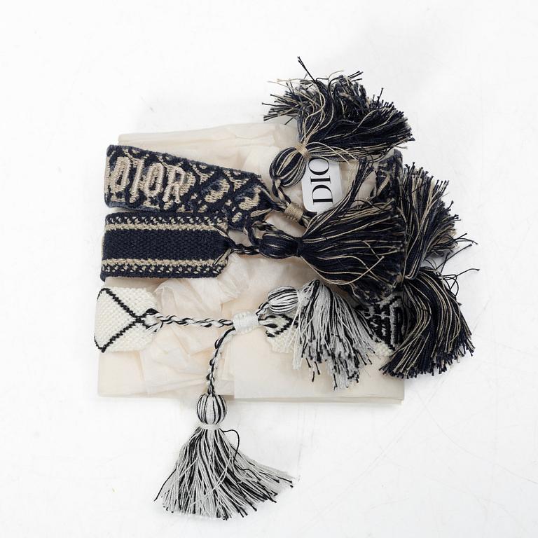 Christian Dior, armband, 3 st.