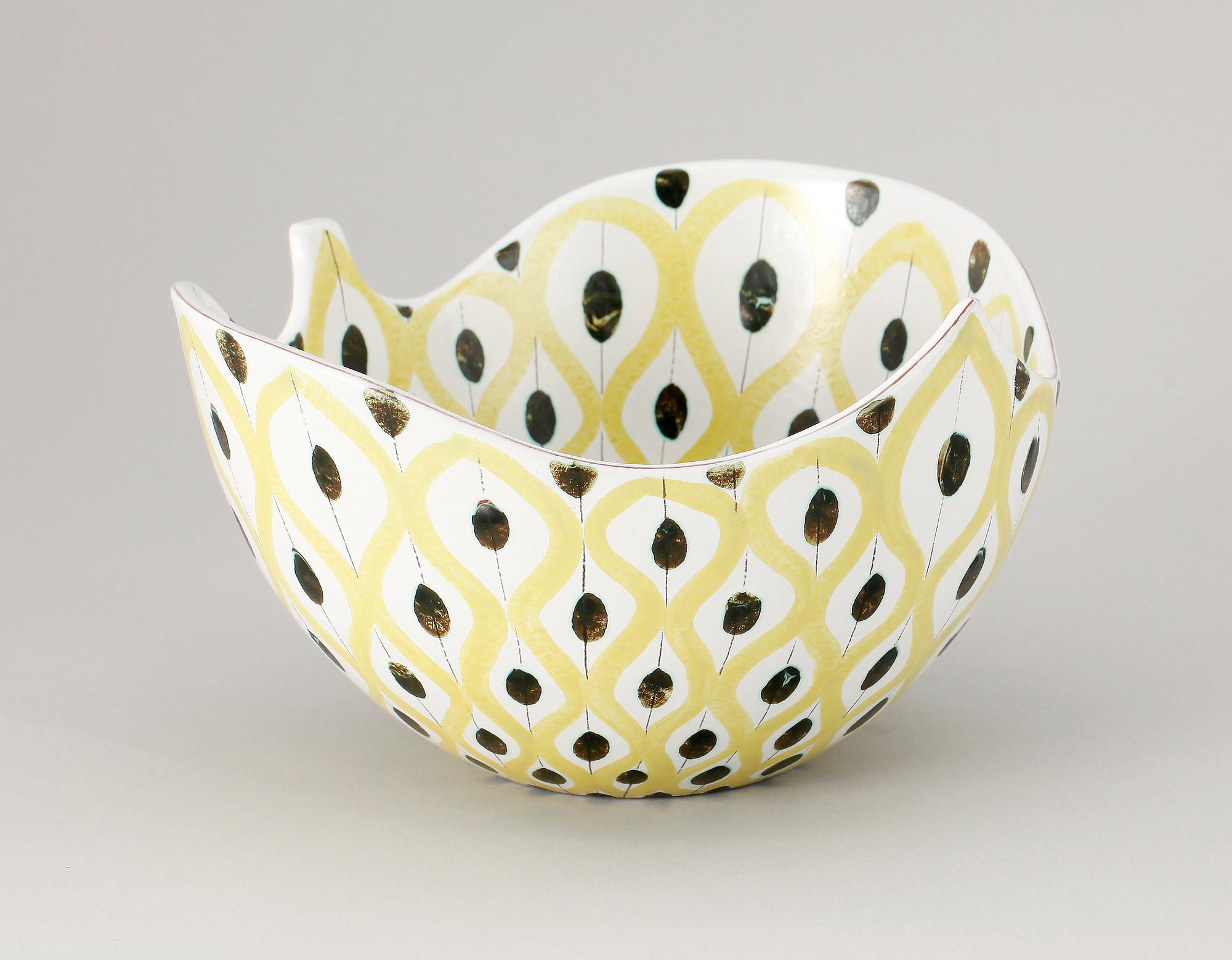 SKÅL, fajans, Stig Lindberg, Gustavsberg, 1986.