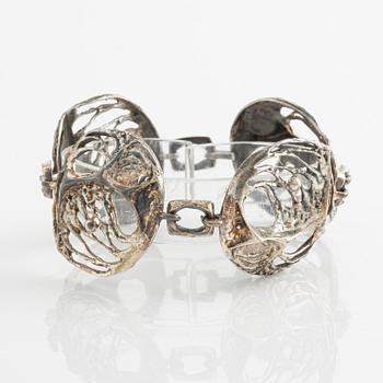 Jorma Laine, silver bracelet.