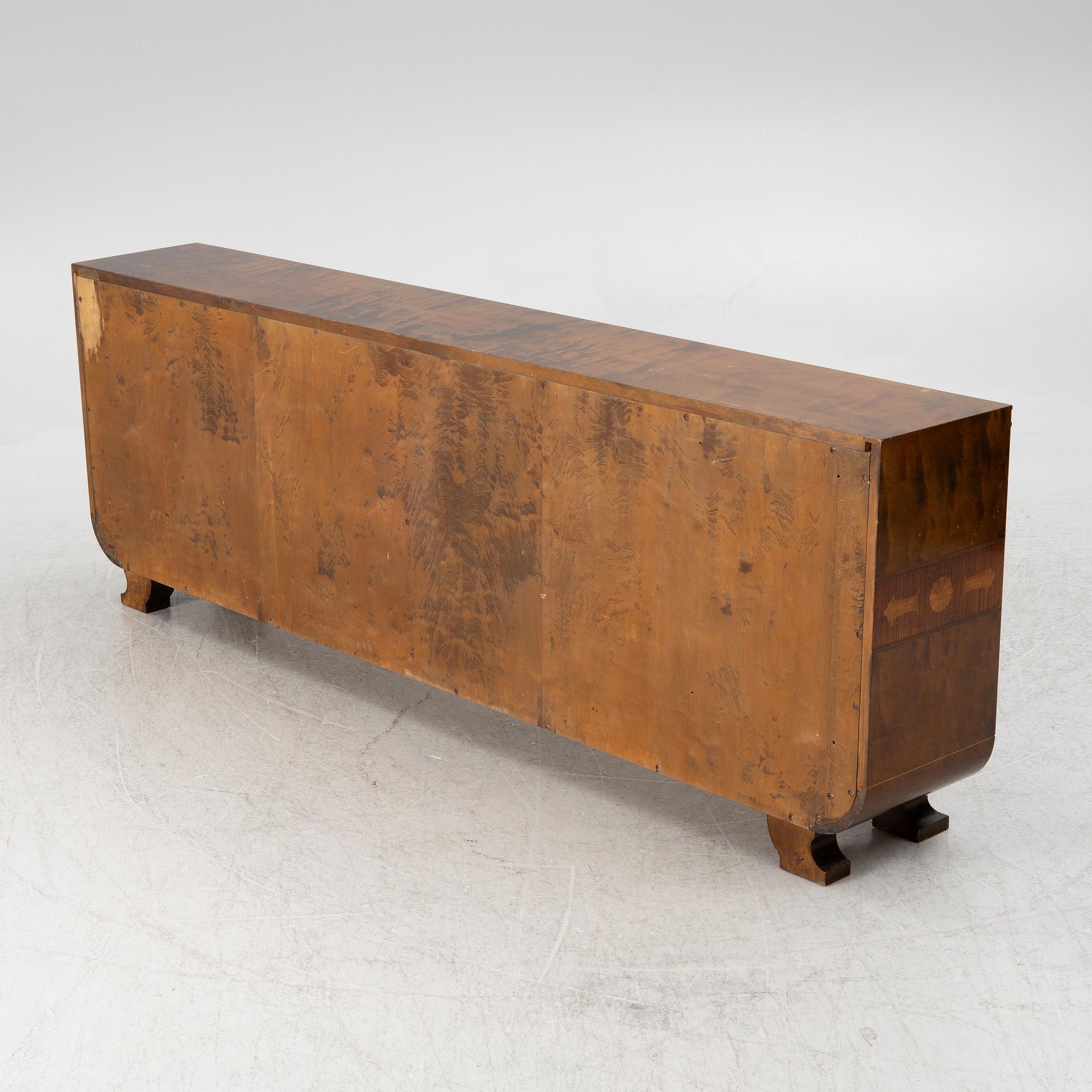 A Swedish Modern bookcase, 1930's.
