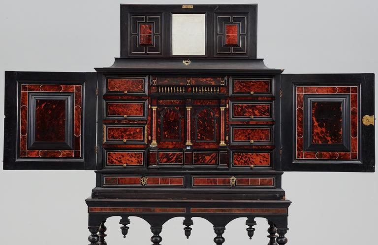 A Baroque second half 17th century cabinet, presumably Flemish.