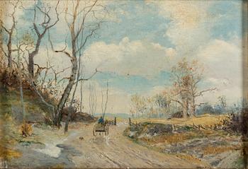 ALFRED BERGSTRÖM, olika on canvas, signed and dated -84..