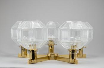 HANS-AGNE JACOBSSON, a model 'Pastoral' T376/5 ceiling lamp, Markaryd, second half of the 20th century.