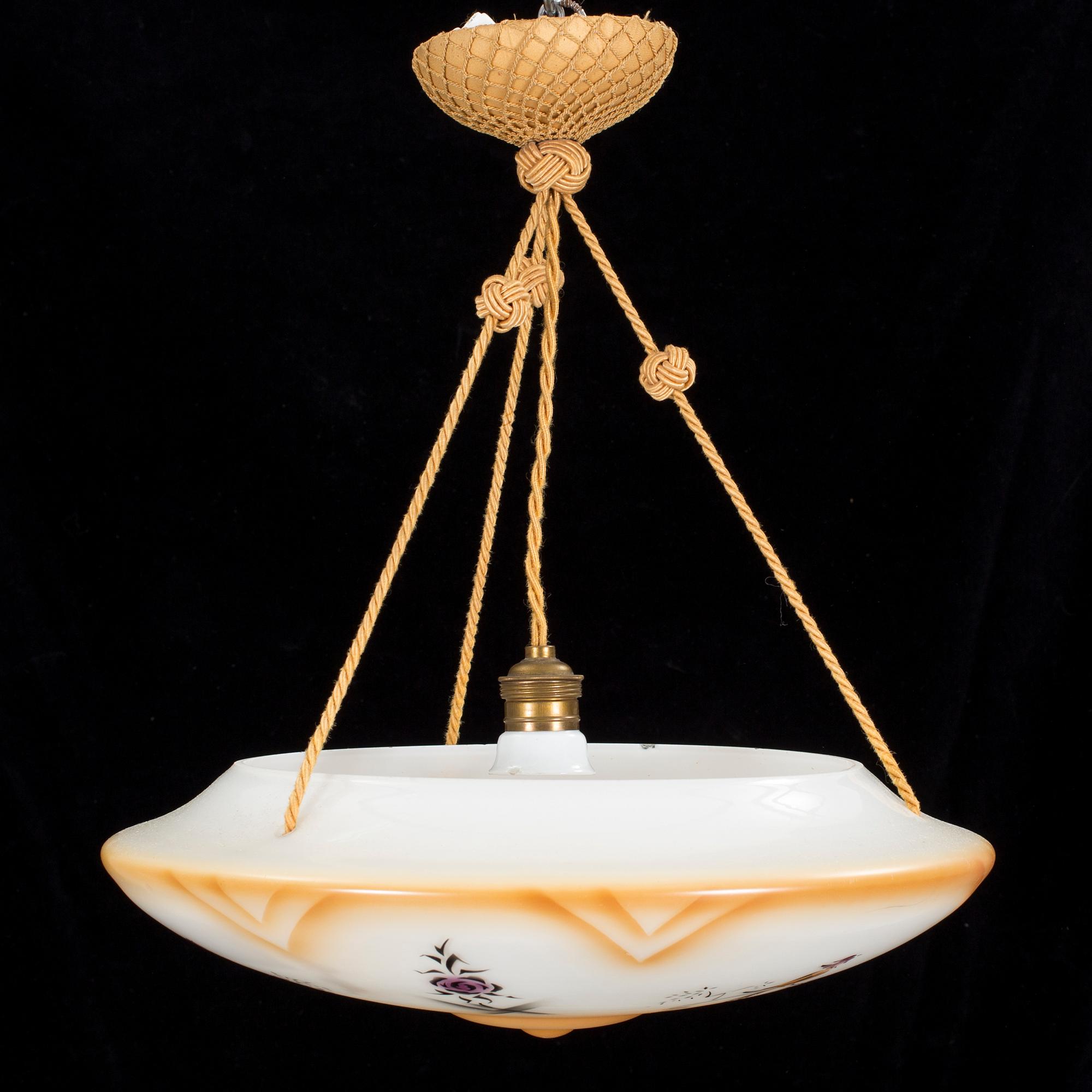 TAKLAMPA, art deco, 1920-tal.