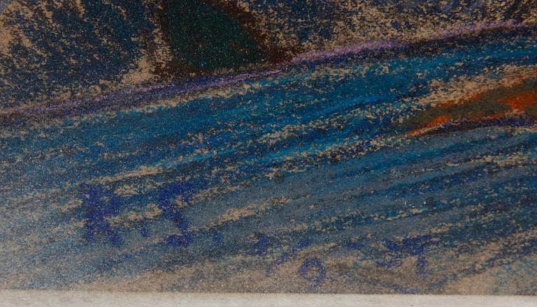 SVENSSON, ROLAND, pastell. Sign och dat.