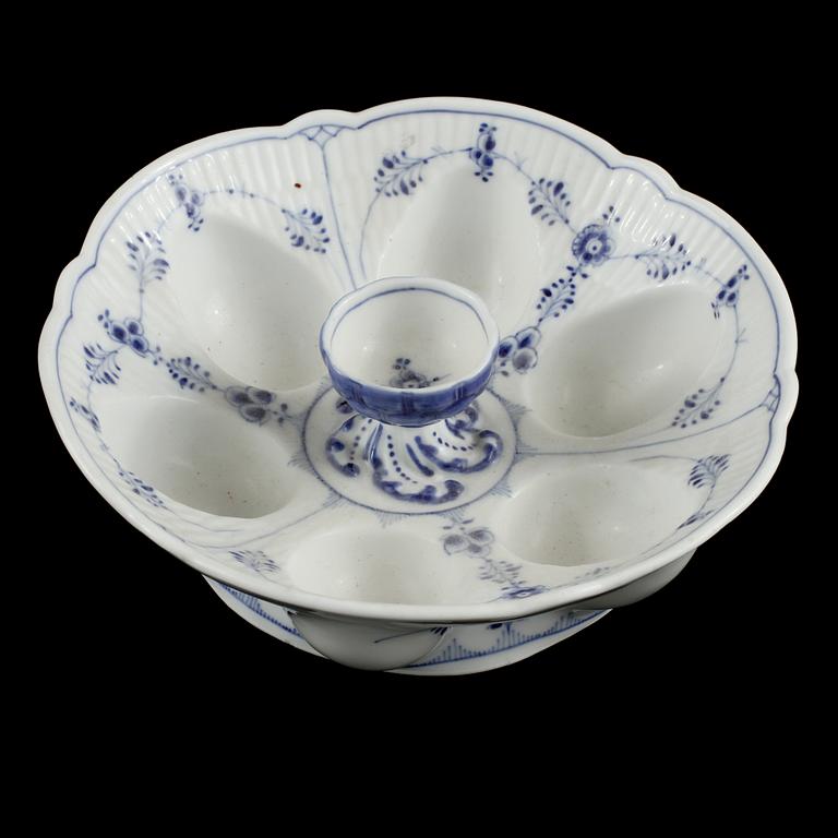 UPPLÄGGNINGSSKÅL, porslin, Musselmalet, Royal Copenhagen, 1900-talets andra hälft.