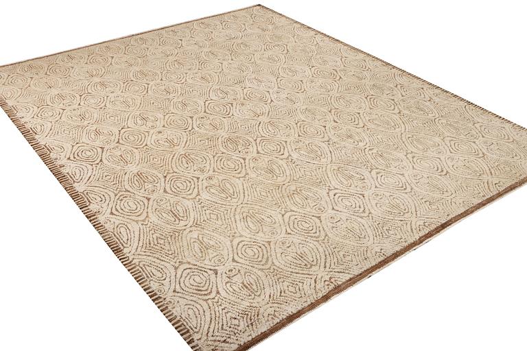 Matta, orientalisk, modern design, ca. 303 x 250 cm.