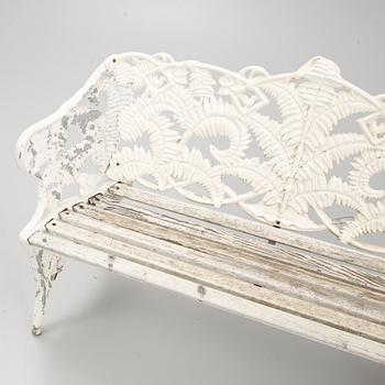 A garden sofa, Byarums Bruk, second half of the 20th Century.