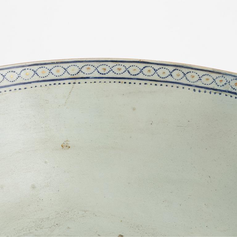 Bålskålar, 2 st, porslin, Kina, Jiaqing (1796-1820).