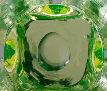 VASER, ett par, glas, "Pajazzo" Nanny Still, Riihimäen Lasi, 1900-talets andra hälft.