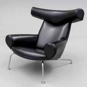 FÅTÖLJ, "Ox-chair",  Hans J Wegner, Erik Jörgensen, Danmark, modellen lanserad 1961.