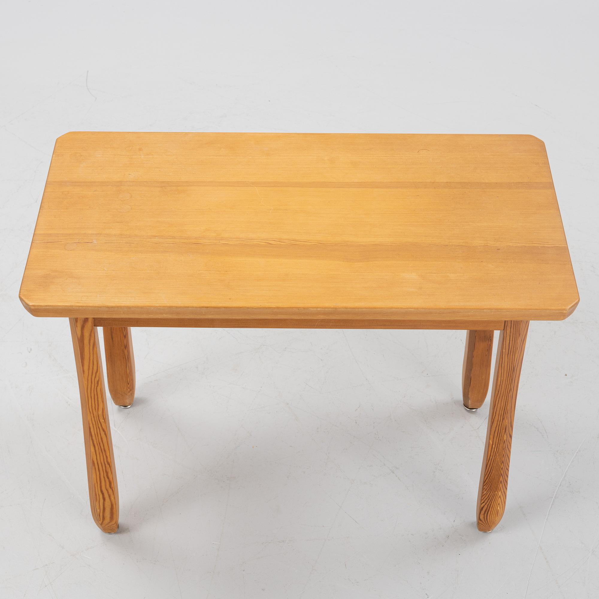A pine table, the school of Carl Malmsten.