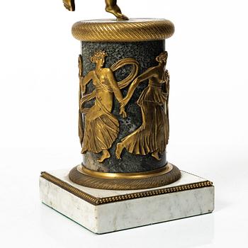 A pair of Empire style candelabra, circa 1900.