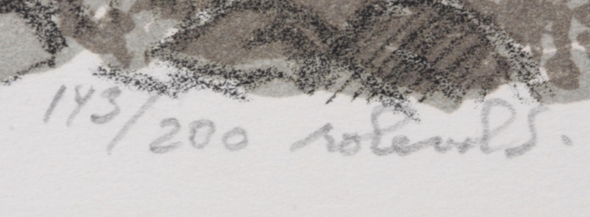 SVENSSON, ROLAND. Litografi. Sign o numr.  143/200.