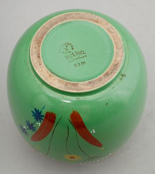 VAS, porslin, "Polka", Stig Lindberg, Gustavsberg.