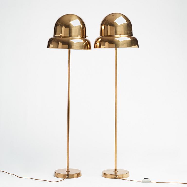 Eje Ahlgren, "G-125", two floor lamps, Bergboms, Malmö, Sweden.