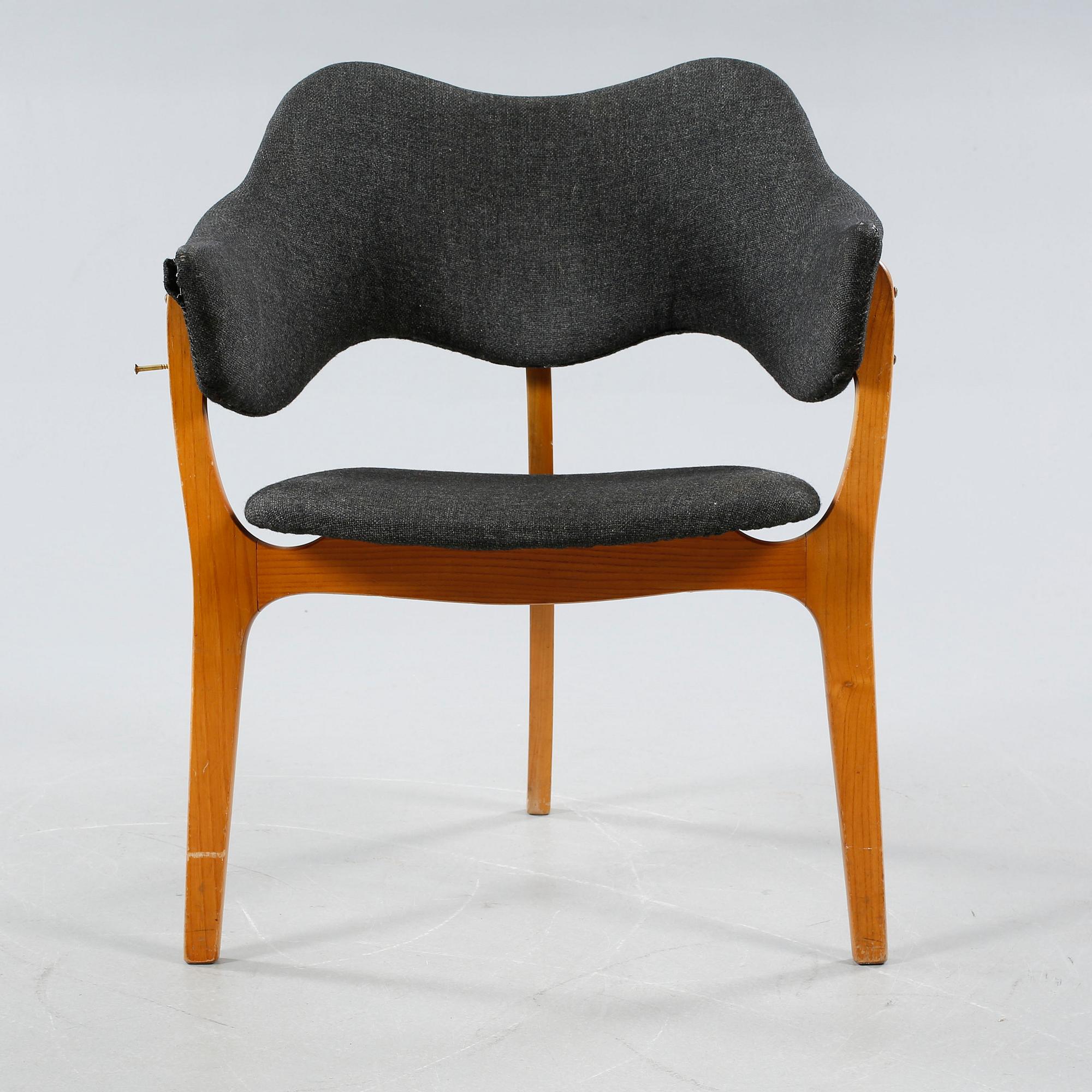 A KJELL HALL AND BJARNE STAVE ARM CHAIR FOR Møre Lenestolfabrikk, second halft of the 1950´s.