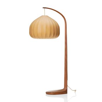 470. Hans-Agne Jakobsson, a teak table lamp, Markaryd, Sweden 1950s.