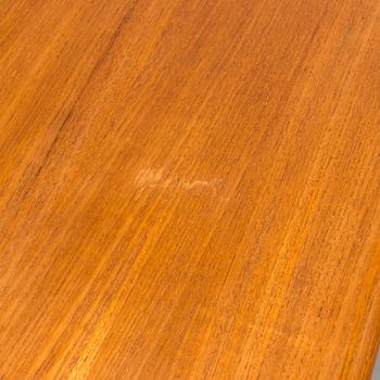 An oak and tek coffee table by Hans J Wegner for Andreas Tuck, 1960s.