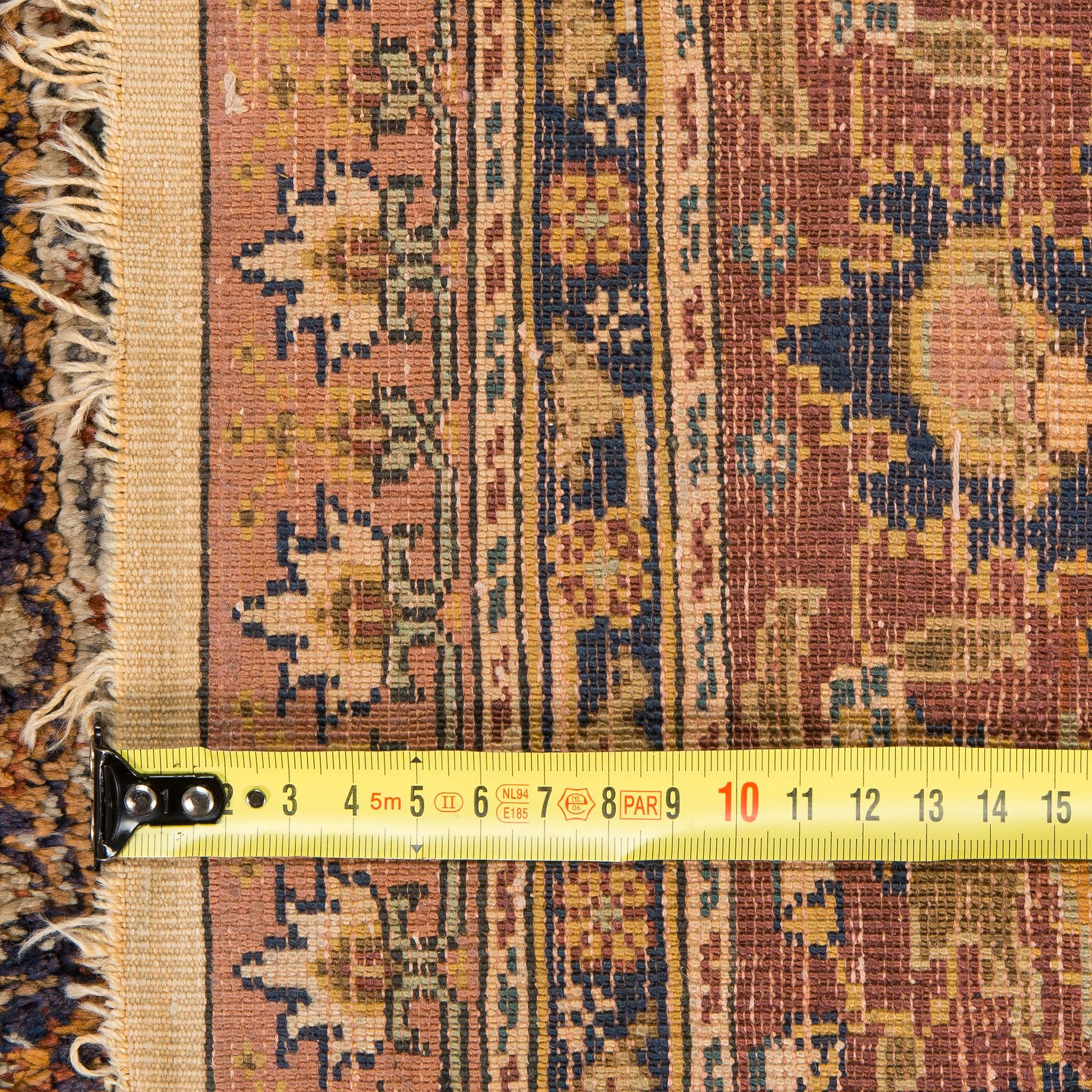 Matta, Kayseri Saff, merceriserad bomull, ca 220 x 80 cm.