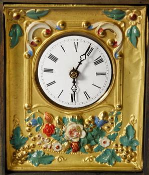 VÄGGUR, 1800-tal. Sk Schwarzwaldur.