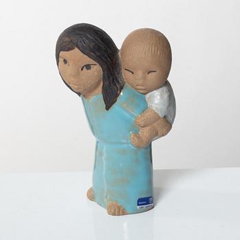 Lisa Larson, figurines, 8 pcs, "Children of the World", Gustavsberg.