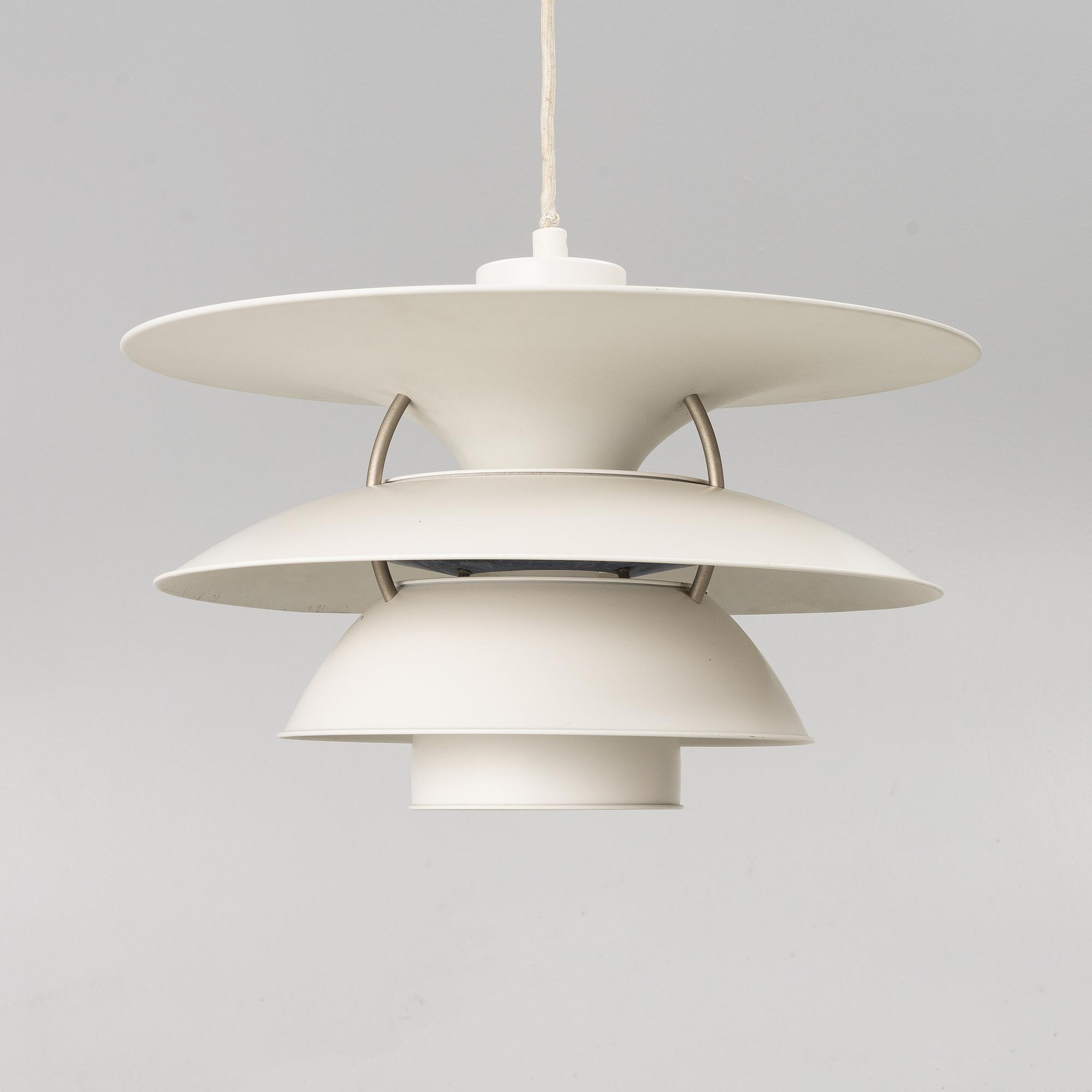 PoulHenningsen, a "PH 5-4½" /Charlottenborg" ceiling lamp, Louis Poulsen, Denmark.