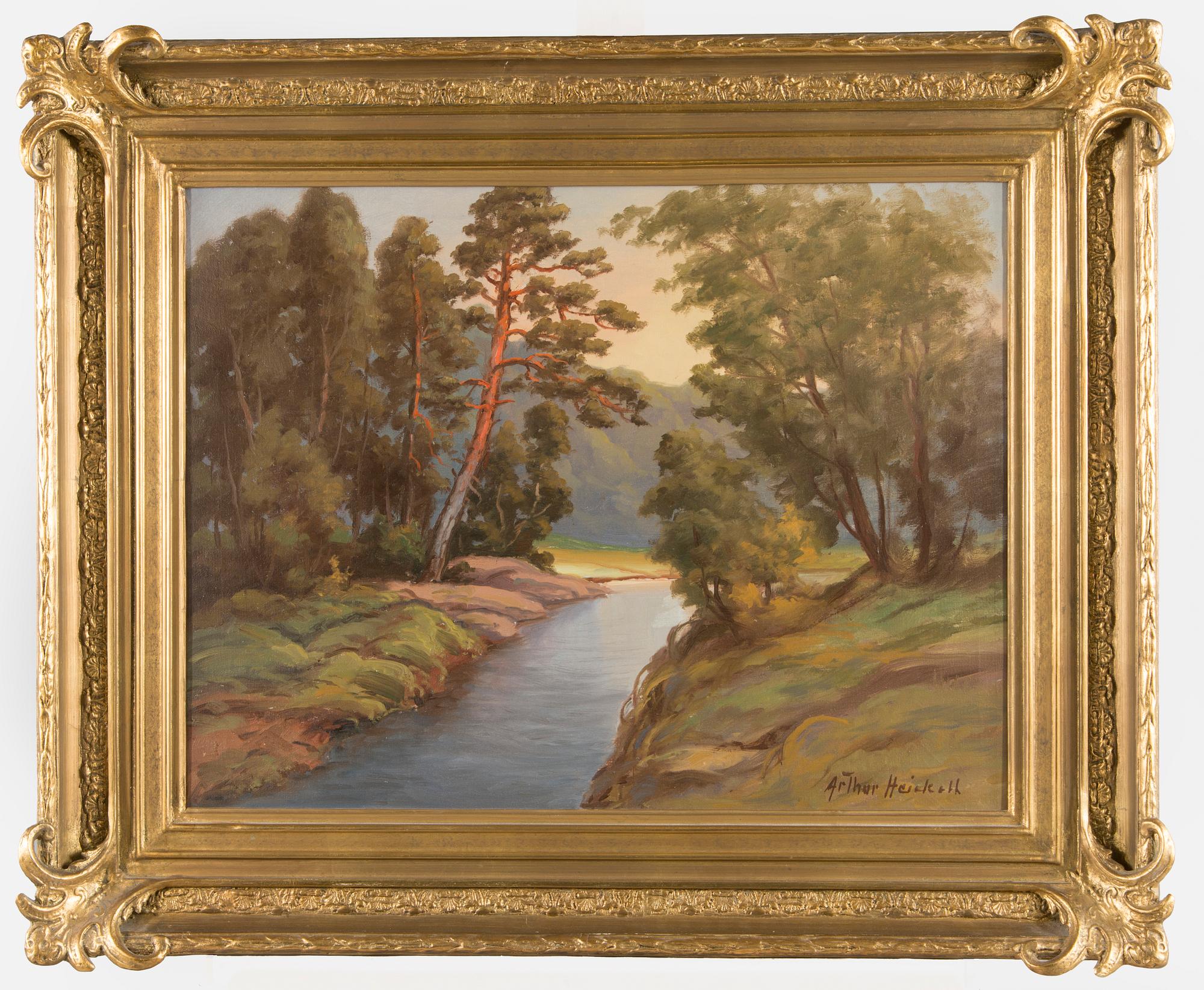 Arthur Heickell, Flodlandskap.