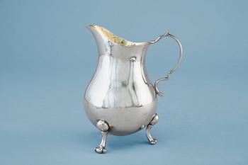 230. A CREAMER, silver. Unknown master Moscow 1778. Assay master Andrei Andrejev. Alderman F. Petrov. Weight 172 g.
