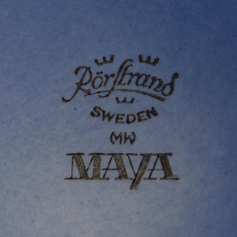 MARIANNE WESTMAN, Set of three stoneware jars by Rörstrand, second half of 20th Century.