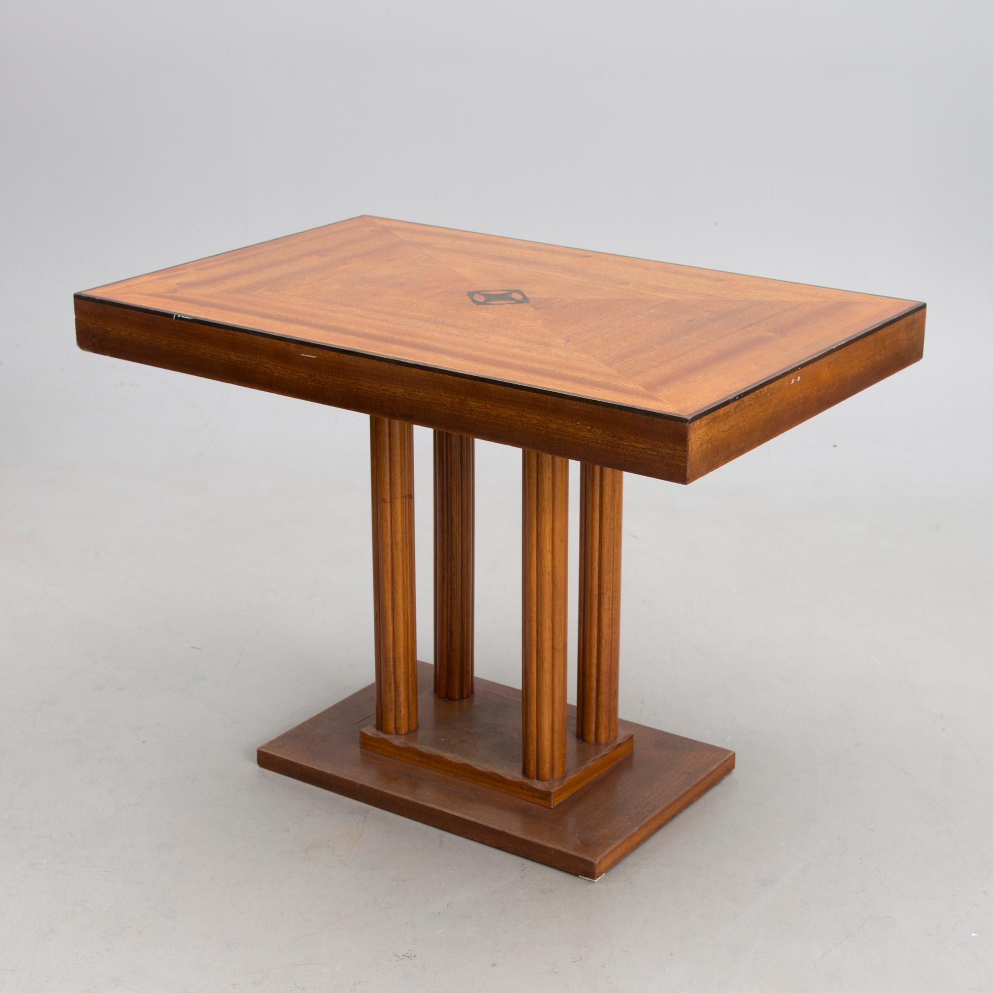 ARMAS LINDGREN JA ONNI TARJANNE, sohvakalusto, 6 osaa, 1900-luvun alku.