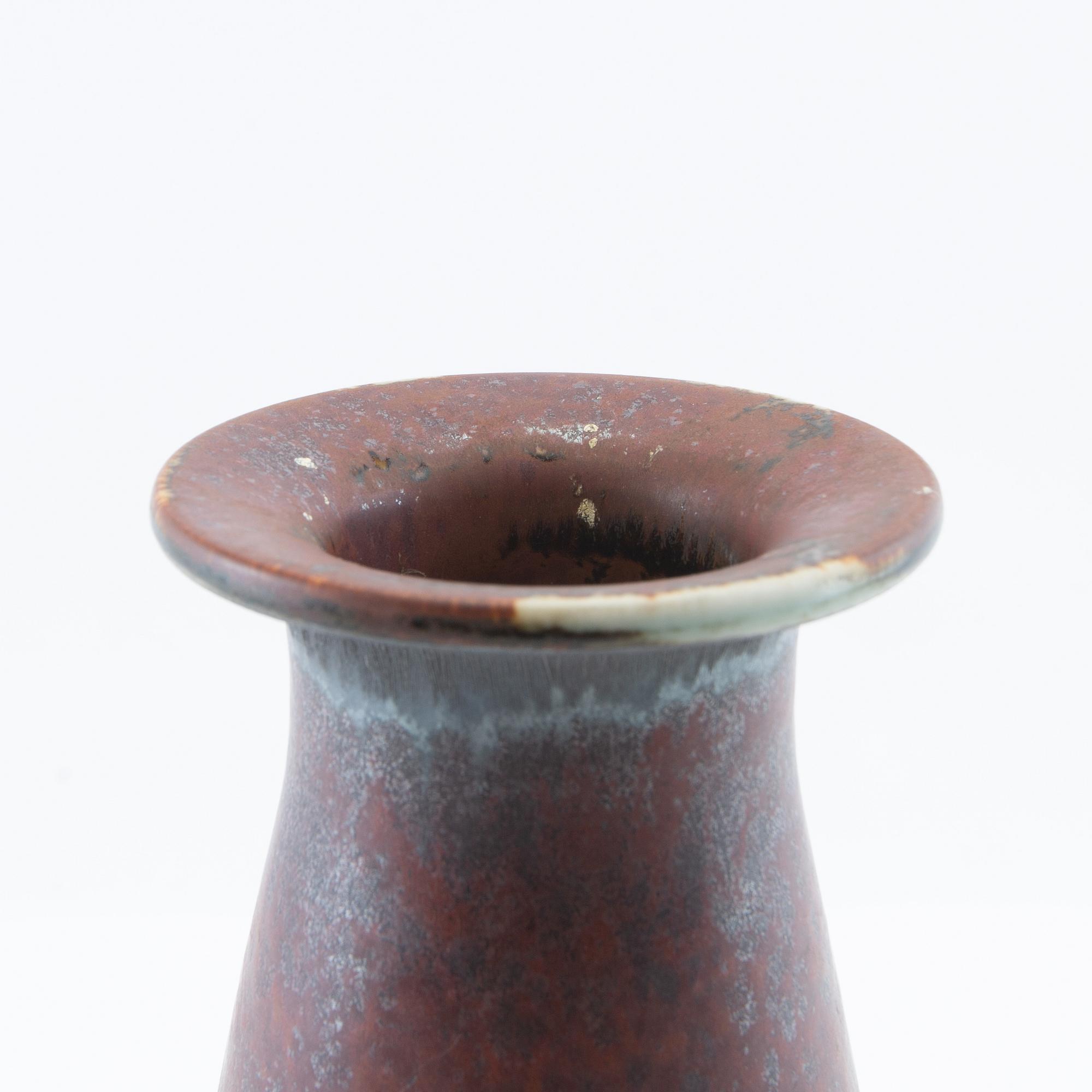Stig Lindberg, Vase, Gustavsberg Studio 1971.