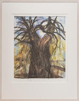 JIM DINE, färglitografi, signerad, numrerad och daterad 287/400 1985.