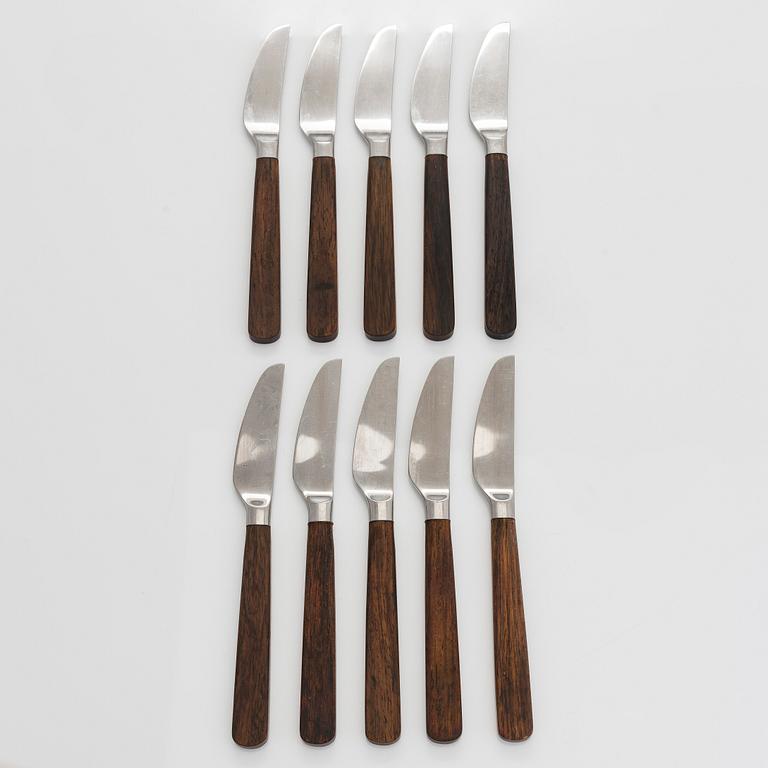 Bertel Gardberg, an 80-piece 'Lion de Luxe' cutlery set, Hackman, Finland, latter half of the 20th century.