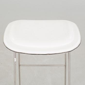 A pair of "High pad" stools by Jasper Morrison for Cappelini, 21st century.
