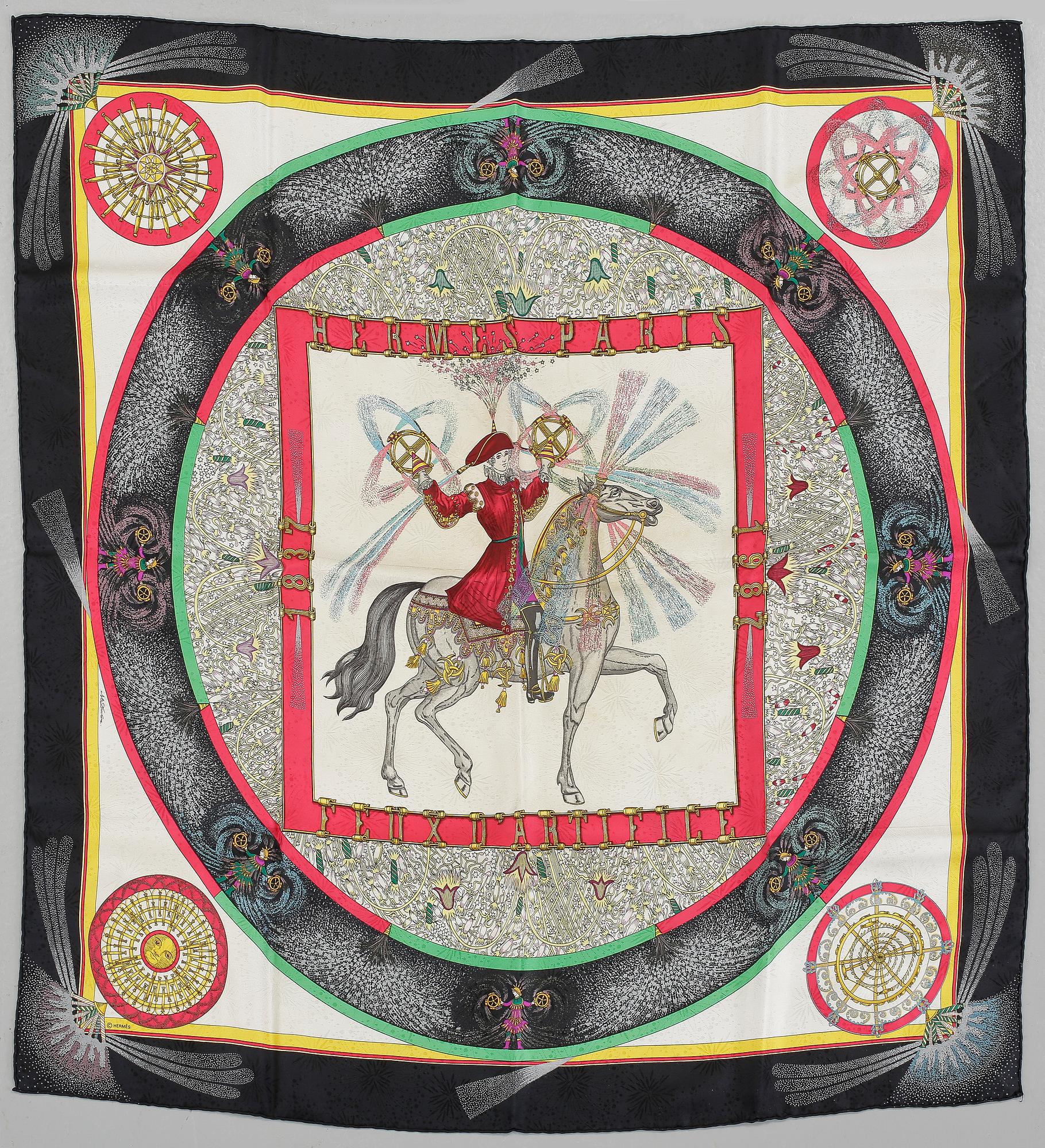 SCARF, "Feux d'Artifice", Hermès.