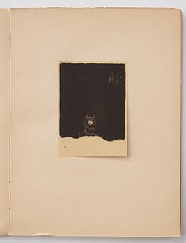 John Bauer, "Troll" 10 litografier i mapp/bok.