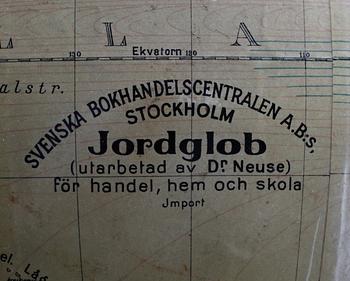 JORDGLOB, Dr Neuses för Handel, hem och skola, 1900-talets första hälft.