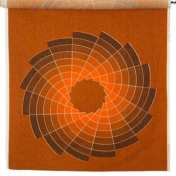 TEXTIL, bomull, Verner Panton för Mira-X. 1977.