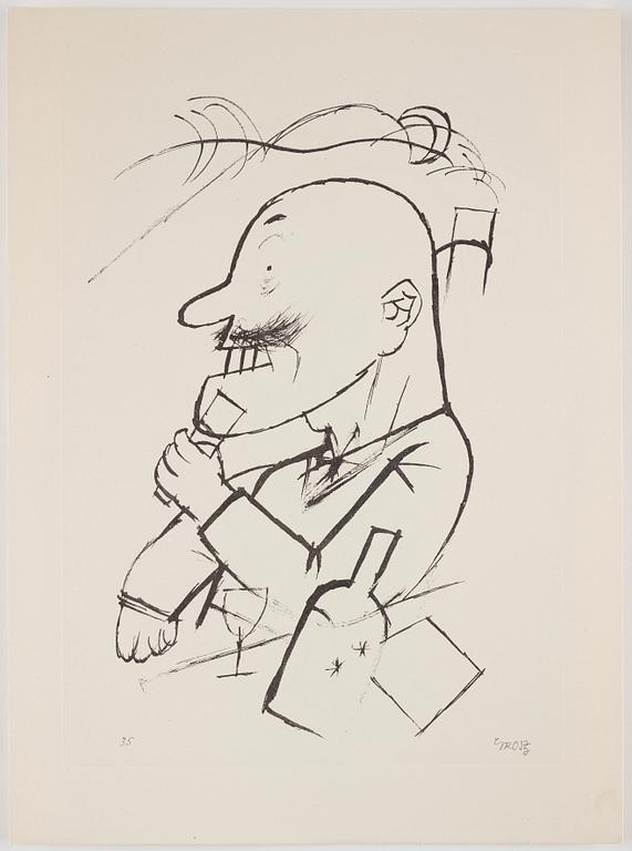 George Grosz, "Ecce Homo".