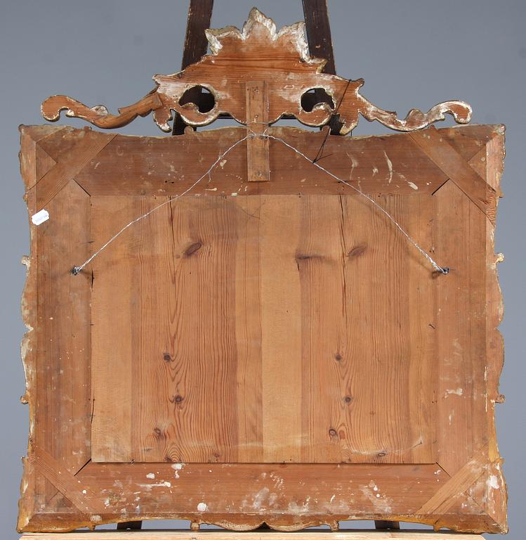 SPEGELLAMPETT, nyrokoko, 1800/1900-tal.